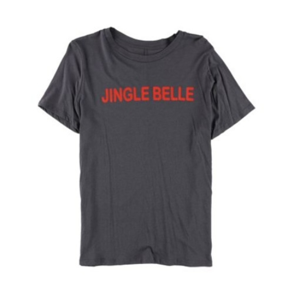 Carbon Copy JINGLES BELLE Graphic T-shirt Gray